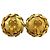 Chanel vergoldete Clip-Ohrringe Golden - Ansicht 3