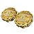 Chanel vergoldete Clip-Ohrringe Golden - Ansicht 7