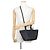 Céline Celine Mini Cabas Anais Cuir Triomphe Handtasche Schwarz - Ansicht 5