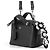 Fendi By The Way Mini Handtasche mit Strass Schwarz - Ansicht 2