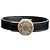 Hermès Pulsera Charm Looping Sellier Hermes Negro Plata