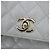 Mini sac à main Chanel Matelassé Gris - vue 9