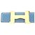 Hermès Cinturón reversible Hermes Mini Constance 24mm Negro Azul - vista 2