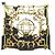 Hermès Foulard Quadrato MORS & GOURMETTES Nero D'oro