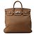 Hermès Hermes Haut à Courroies 40 Handtasche Braun