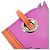 Hermès Portachiavi Hermes Camail 072032CK Porpora - vista 3