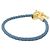 Hermès Hermes Glenan Armband mit Anhängern Blau Golden - Ansicht 2