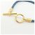 Hermès Hermes Glenan Armband mit Anhängern Blau Golden - Ansicht 3