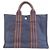 Hermès Hermes Sac Fourre-Tout PM 100754M Handbag Castaño Azul marino