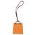 Charm per borsa Hermès Rosso Oro Agneau Milo D'oro