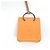 Charm per borsa Hermès Rosso Oro Agneau Milo D'oro - vista 2