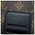 Bolsa de Ombro Louis Vuitton Monogram Macassar Archie Preto Monograma - vista 7