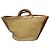 Bolso cesta Small Marni Castaño - vista 2