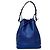 Borsa a tracolla Louis Vuitton Noe in pelle Epi Blu