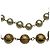 Collar Chanel chapado en oro Dorado - vista 4