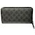 Gucci Langbrieftasche mit Wolfskopf-Animal-Print Schwarz - Ansicht 2
