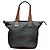 Borsa Tote Gucci in tela GG nera Nero - vista 2