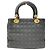 Borsa Christian Dior Dior Lady Cannage in nylon Nero - vista 2