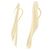 Autre Marque Pendientes Tiffany High Tide - vista 2