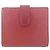 Chanel 47422 Red Leather Tri-Fold Wallet - view 2