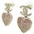 Pendientes de botón Chanel ABA403 Pink Rosa - vista 2