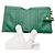Cartera bi-fold de cuero verde Bottega Veneta - vista 6