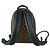 Zaino Louis Vuitton Palm Springs PM Marrone - vista 3