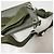 PRADA Schultertasche Triangle 2ZH195 aus Khaki-Leder - Ansicht 3