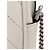 Borsa a tracolla mini con catena GUCCI Blondie Bianco - vista 3