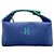 Bolso de algodón azul Hermès