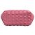 Borsa a tracolla Balenciaga Bistro Basket XS Rosa - vista 3