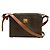 Céline Bolso de hombro Celine Macadam de piel Castaño