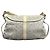 Céline Borsa a tracolla Celine C Macadam Canvas Leather Bianco Blu - vista 2