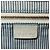 Céline Borsa a tracolla Celine C Macadam Canvas Leather Bianco Blu - vista 4