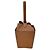 Céline Celine Box-Handtasche aus braunem Leder mit Riemen