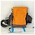 Bolsa de Ombro Triangle Prada RE-NYLON Marrom Laranja - vista 2