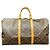 Louis Vuitton Keepall Bandoulière 50 Boston Bag Marrone Monogramma - vista 2