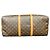 Louis Vuitton Keepall Bandoulière 50 Boston Bag Marrone Monogramma - vista 3