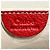 Borsa a tracolla Chloé Elsie Series in pelle di vitello rossa Rosso - vista 4