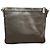 Sac messager Gucci en cuir marron - vue 2