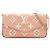 Louis Vuitton Pink Bicolor Monogram Empreinte Pochette Felicie Rosa