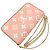 Louis Vuitton Pink Bicolor Monogram Empreinte Pochette Felicie Rosa - vista 20
