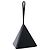 Autre Marque Clutch Pyramide Small in pelle nera Saint Laurent Nero - vista 2