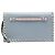 Pochette da polso Valentino Rockstud in nappa blu effetto acquerello Blu chiaro