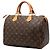 Louis Vuitton Brown Monogram Speedy 30 Marrom - vista 2