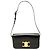 Céline Borsa a tracolla Celine Claude in pelle di vitello lucida nera Triomphe Nero