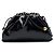 Knot Bottega Veneta The Mini Pouch in vitello spazzolato nero