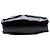 Knot Bottega Veneta The Mini Pouch in vitello spazzolato nero - vista 3