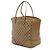 Gucci Bree Tote aus beigem GG Canvas - Ansicht 2