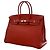 Hermès Red Togo Birkin Retourne 35 Rosso - vista 8